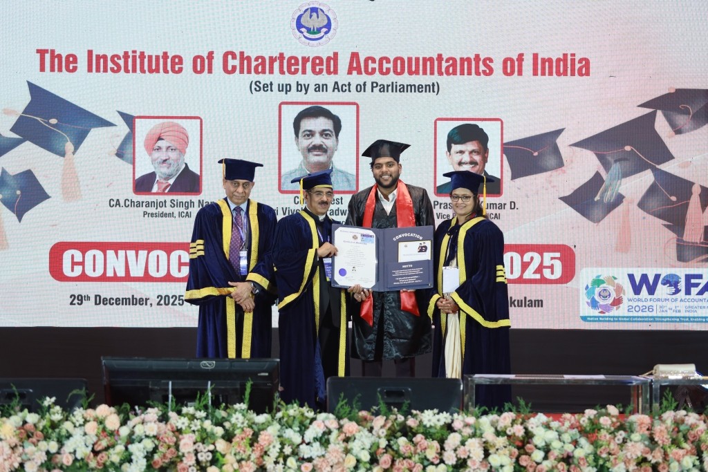 ICAI Convocation December 2025